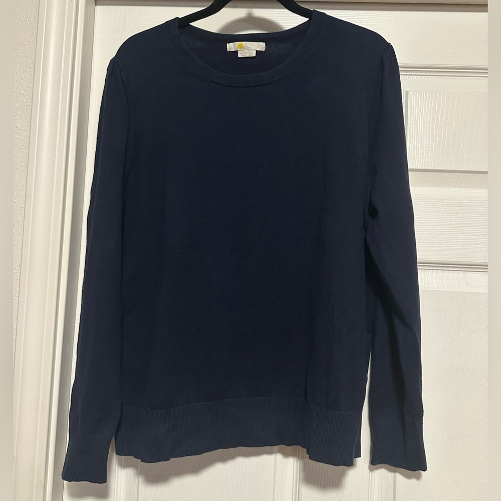 Navy Blue Boden Long Sleeve Sweater Women's XL